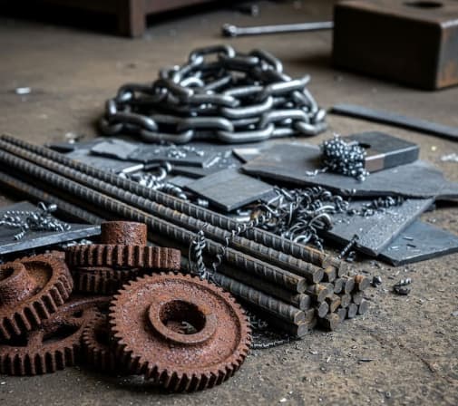 Aplicações dos metais ferrosos na construção civil e engenharia mecânica